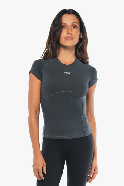 Top Core Manches Courtes - Stone Fade