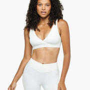 Brassière Crossed - White