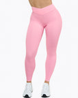 Legging Crossed Lift - Pink Blush