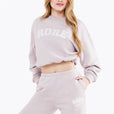 Sweat IVY Crop - Lavender Haze