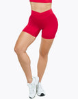 Short Crossed Lift - True Red