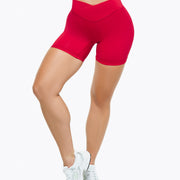 Short Crossed Lift - True Red