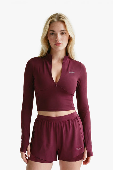 Top Tempo Crop - Redstone