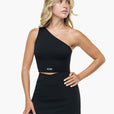 Top Asymétrique - Black