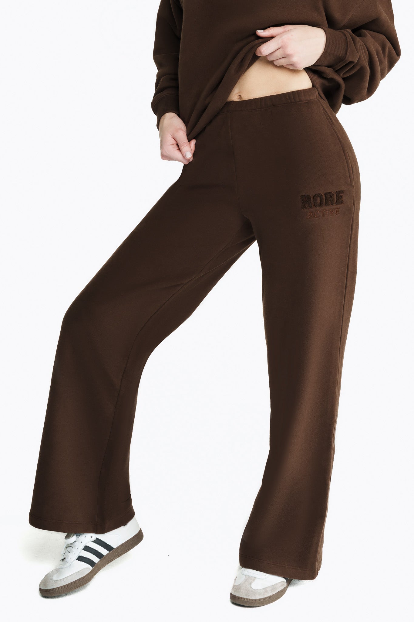 Pantalon Ivy Droit Regular - Coffee Bean