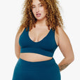 Brassière Crossed Back - Deep Sea