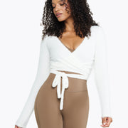 Cache-cœur Embrace - White