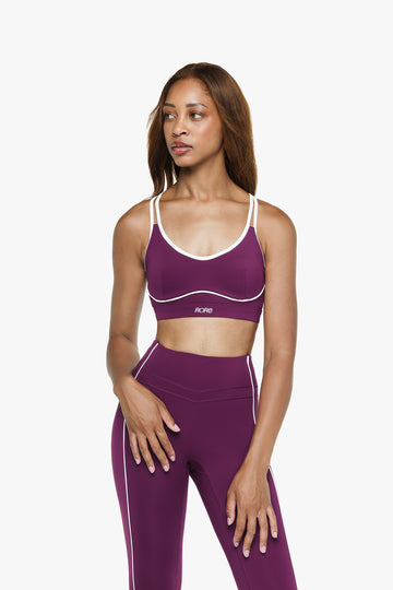 Brassière Contour Retro - Wild Berry