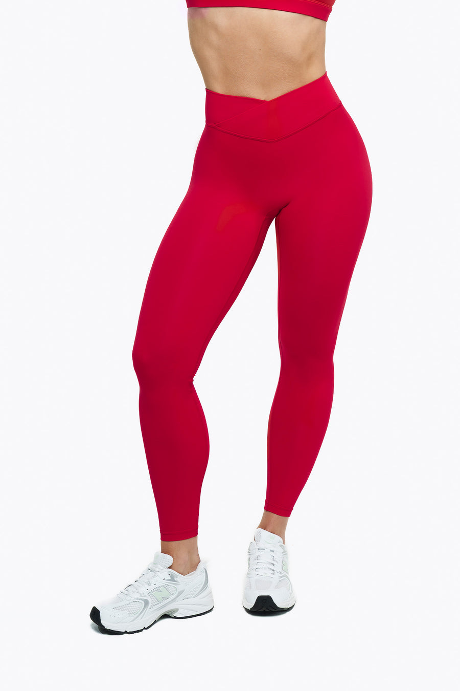 Legging Crossed Lift - True Red