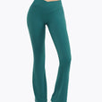 Flare Crossed Sculpt - Deep Teal