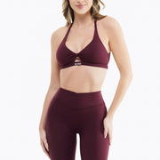 Brassière Twist - Deep Purple