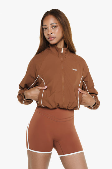 Coupe Vent ZipTech Retro - Deep Cocoa