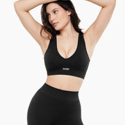 Brassière Crossed Back - Black