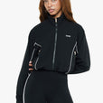 Coupe Vent Zip Tech Retro - Black