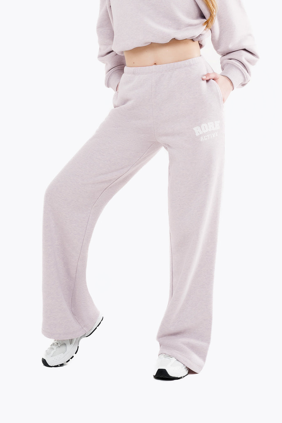 IVY Straight Trousers - Lavender Haze
