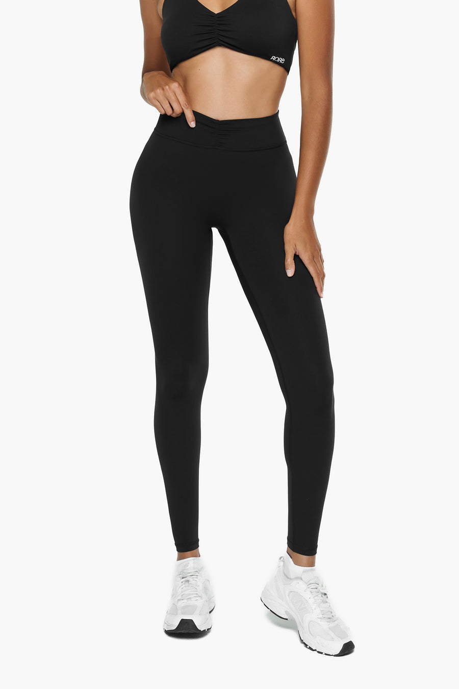 Lace Leggings - Black