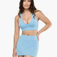 Brassière Crossed Back - Lagoon Mist
