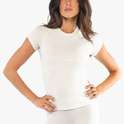 Top Core Manches Courtes - Soft Beige