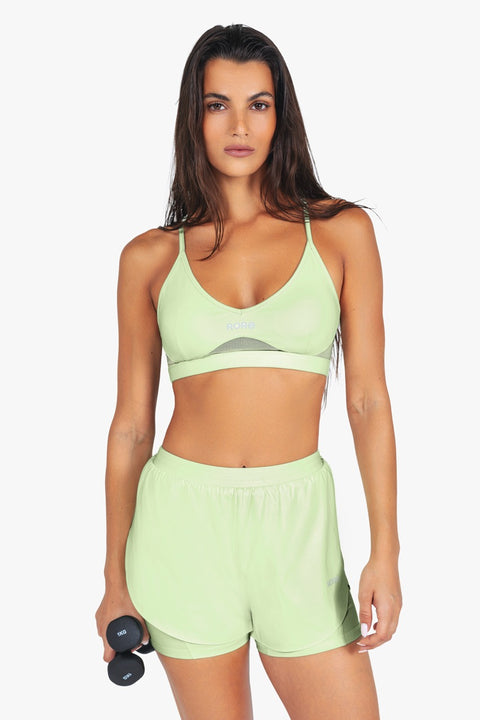 Brassière Power Mesh - Fresh Lime
