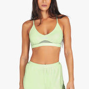 Brassière Power Mesh - Fresh Lime