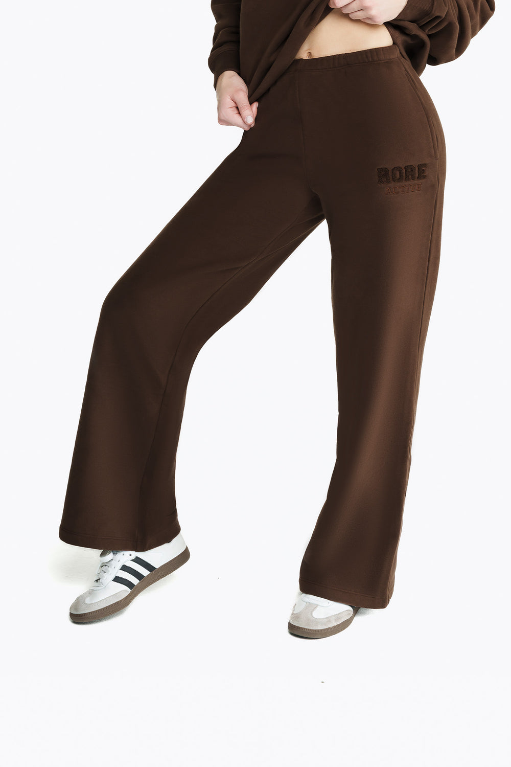 Ivy Tall Straight Trousers - Coffee Bean
