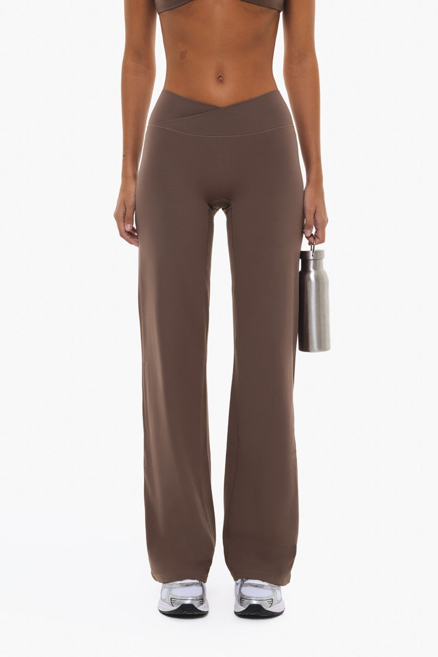 Legging Crossed Straight - Plum