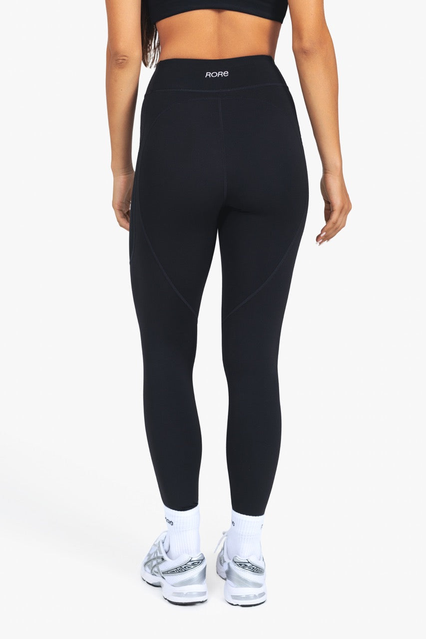 Power Mesh Leggings - Black