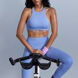 Legging Edge Retro Sculpt - Denim Blue
