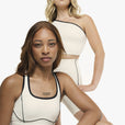 Top Asymétrique Retro - Soft Pearl