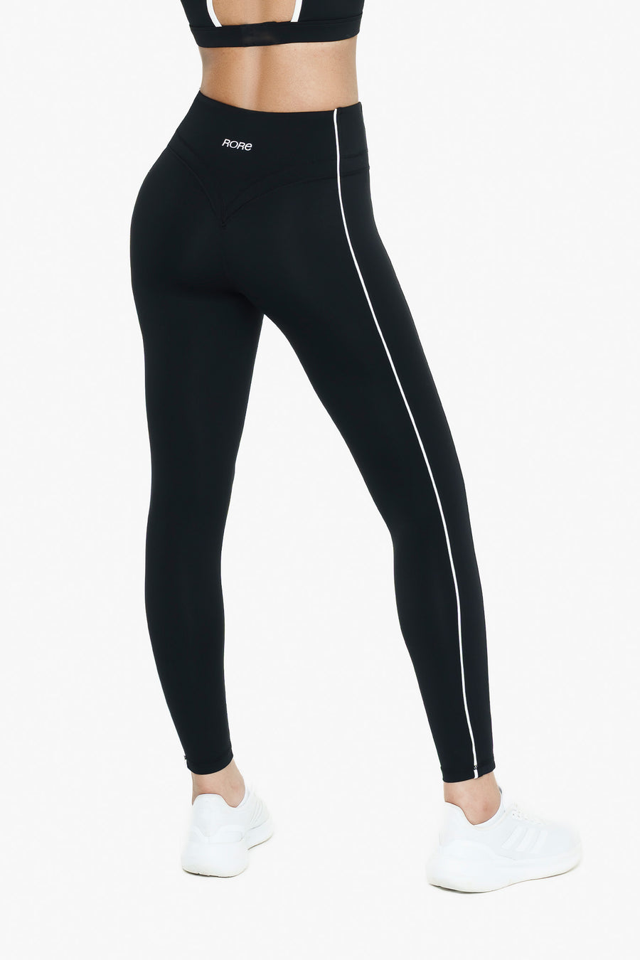 Retro Contour Lift Leggings - Black