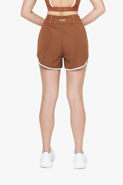 Short 2in1 Retro - Deep Cocoa