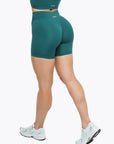 Short Crossed Lift - Deep Teal
