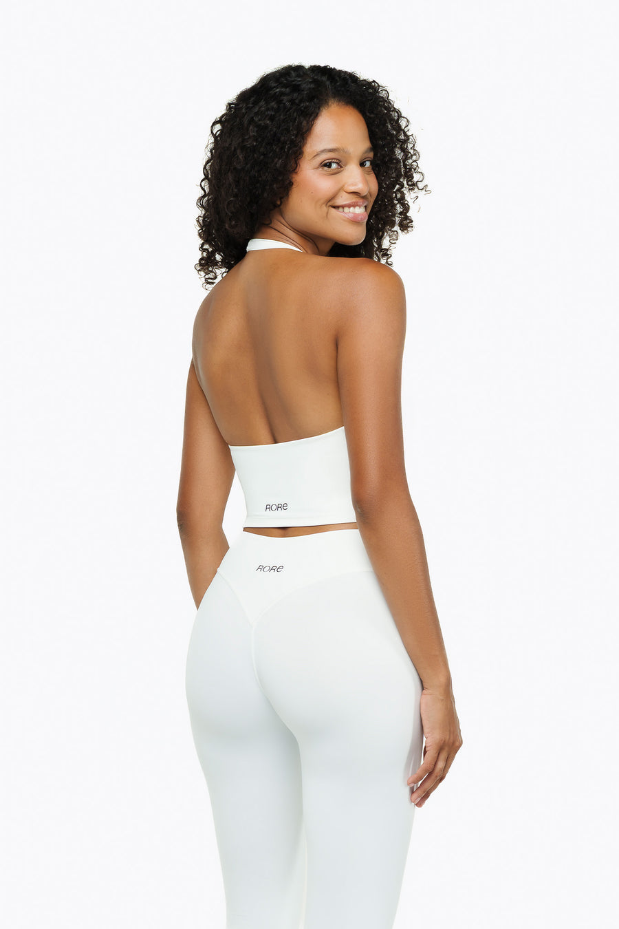Crossed Tank Top - White