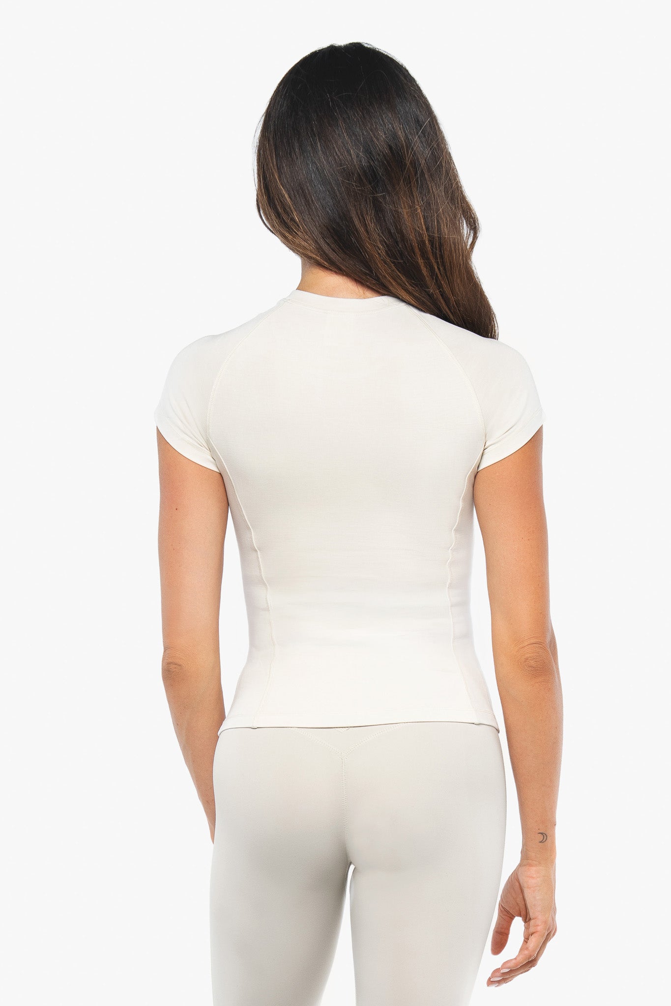 Top Core Manches Courtes - Soft Beige