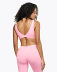 Brassière Crossed - Pink Blush