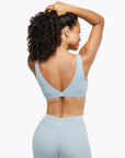 Brassière Crossed - Powder Blue