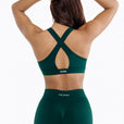 Brassière Zip Tech - Deep Mist