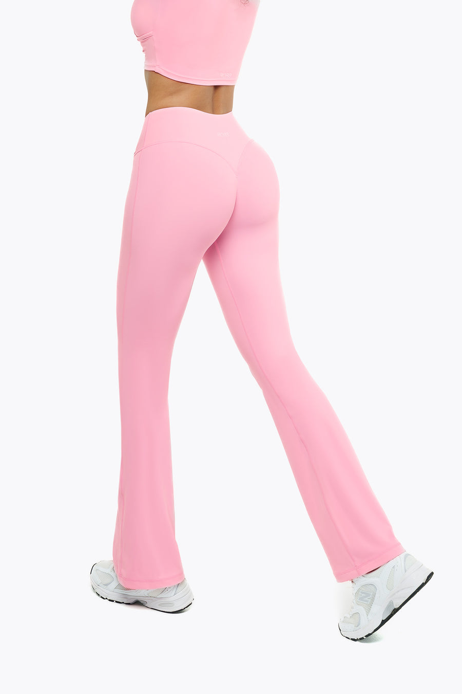 Flare Crossed Sculpt - Pink Blush