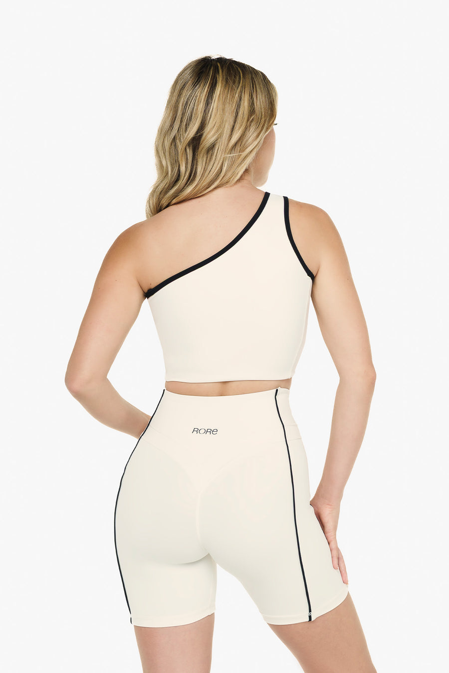 Top Asymétrique Retro - Soft Pearl