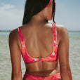 Haut de Bikini Spice Square - Tropical Flame