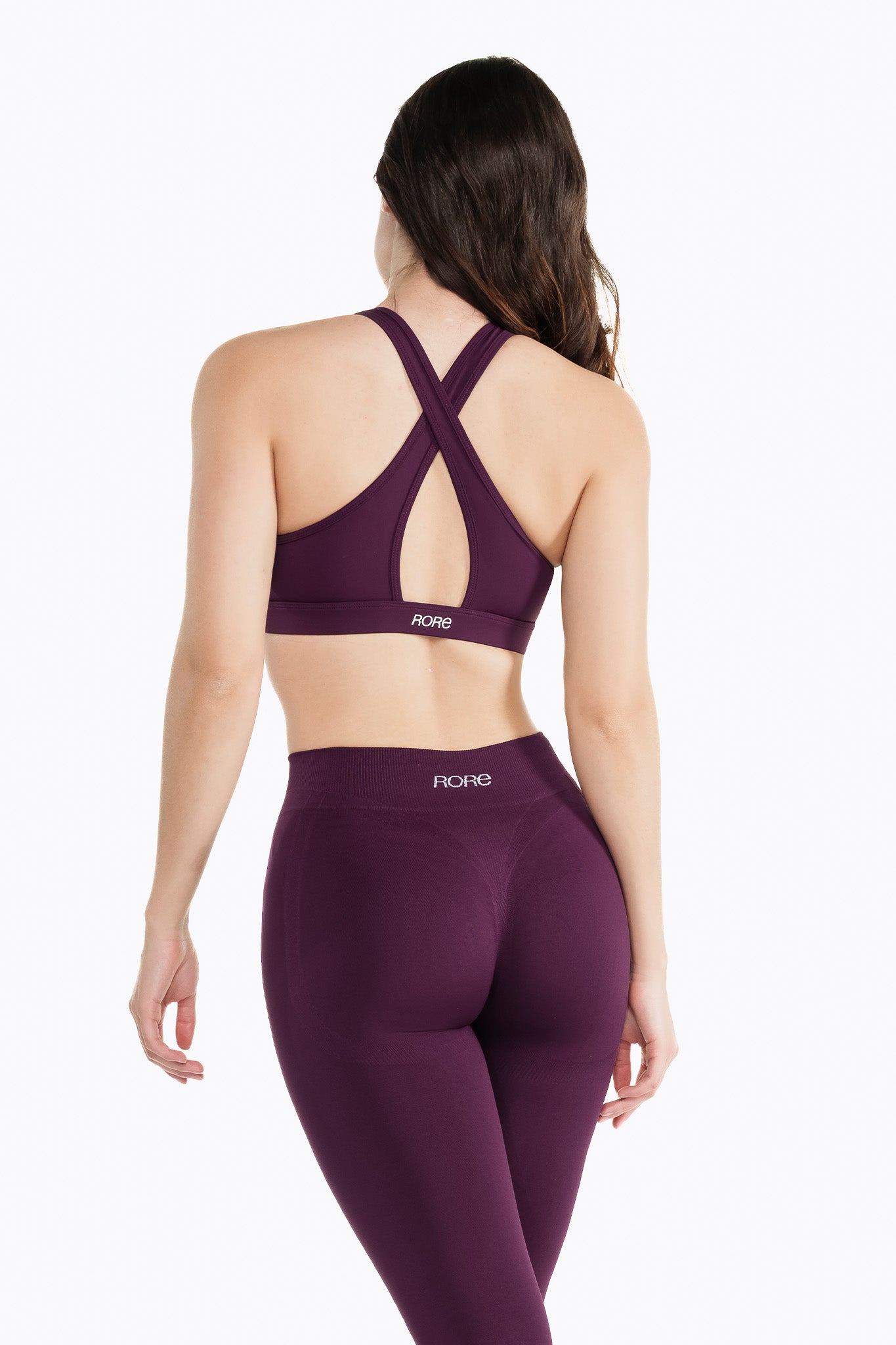 Brassière Zip Tech - Dark Berry