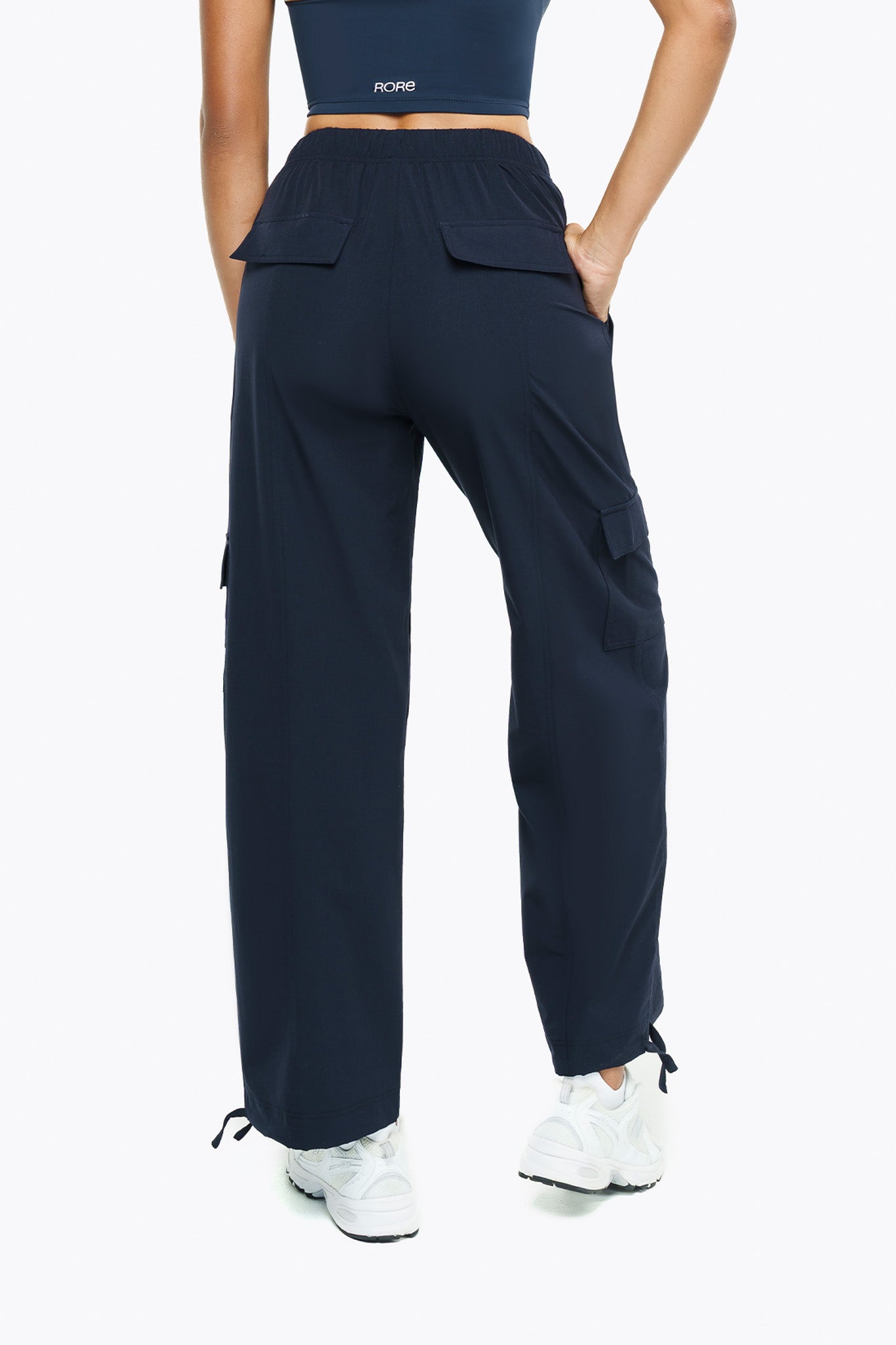 Pantalon Cargo - Blue Petrol
