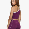 Top Asymétrique Retro - Wild Berry
