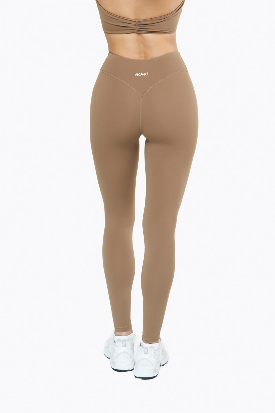 Lace Leggings - Café Latte