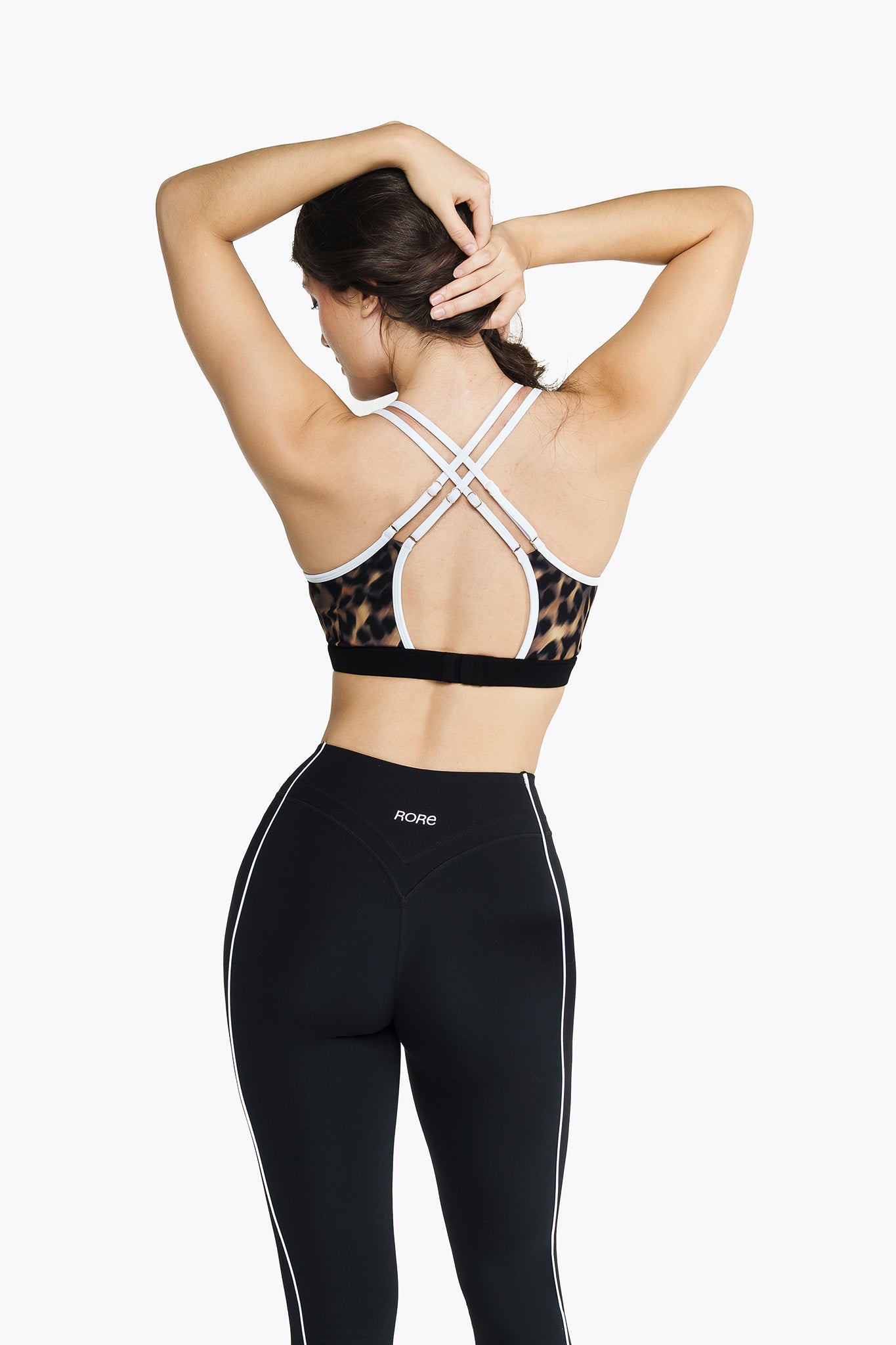 Brassière Contour Retro - Blurry Leopard