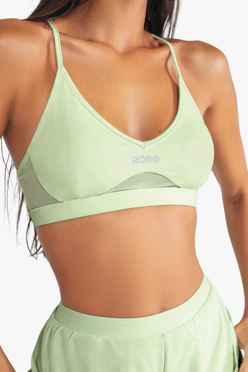 Brassière Power Mesh - Fresh Lime