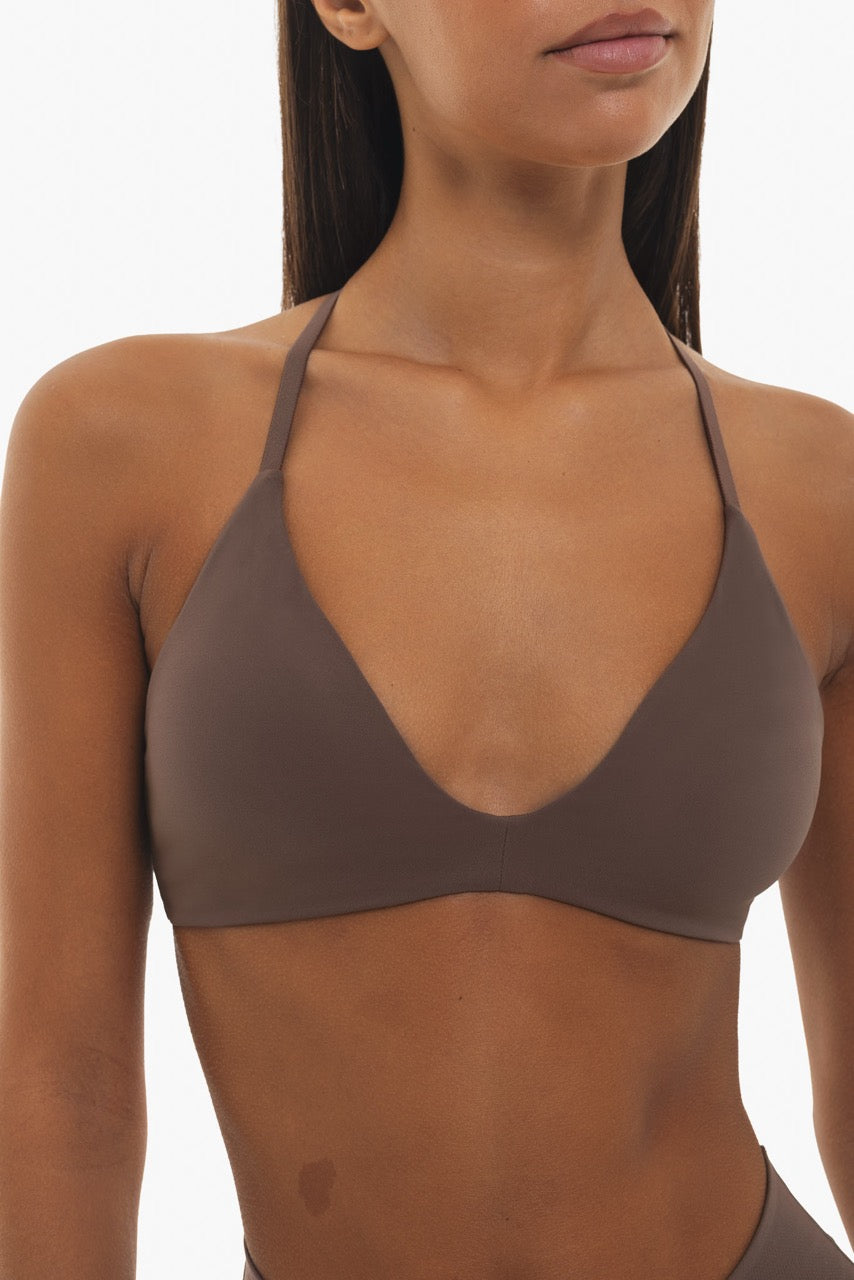 Brassière One Strap Curve - Plum