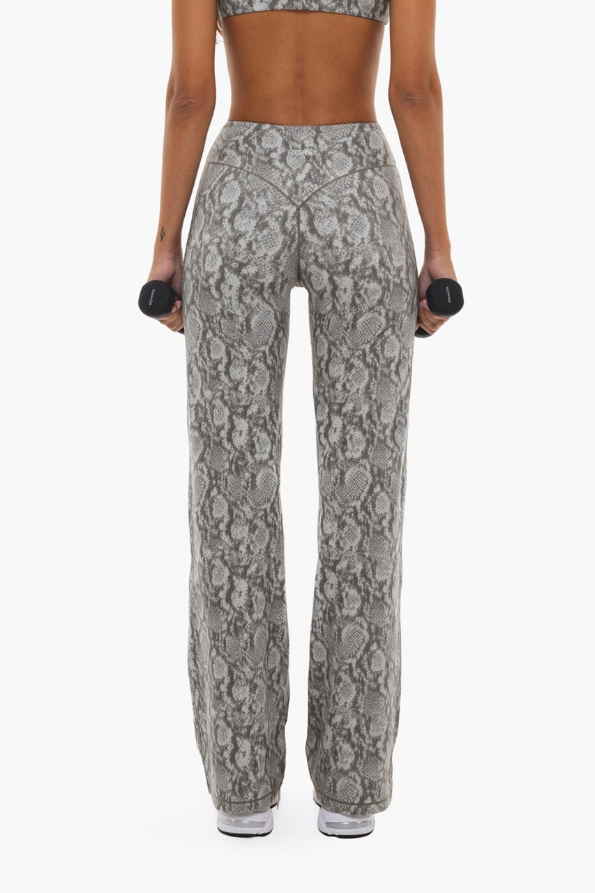 Legging Crossed Straight - White Snake