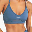 Brassière Power Mesh - Steel Blue