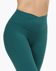 Flare Crossed Sculpt - Deep Teal